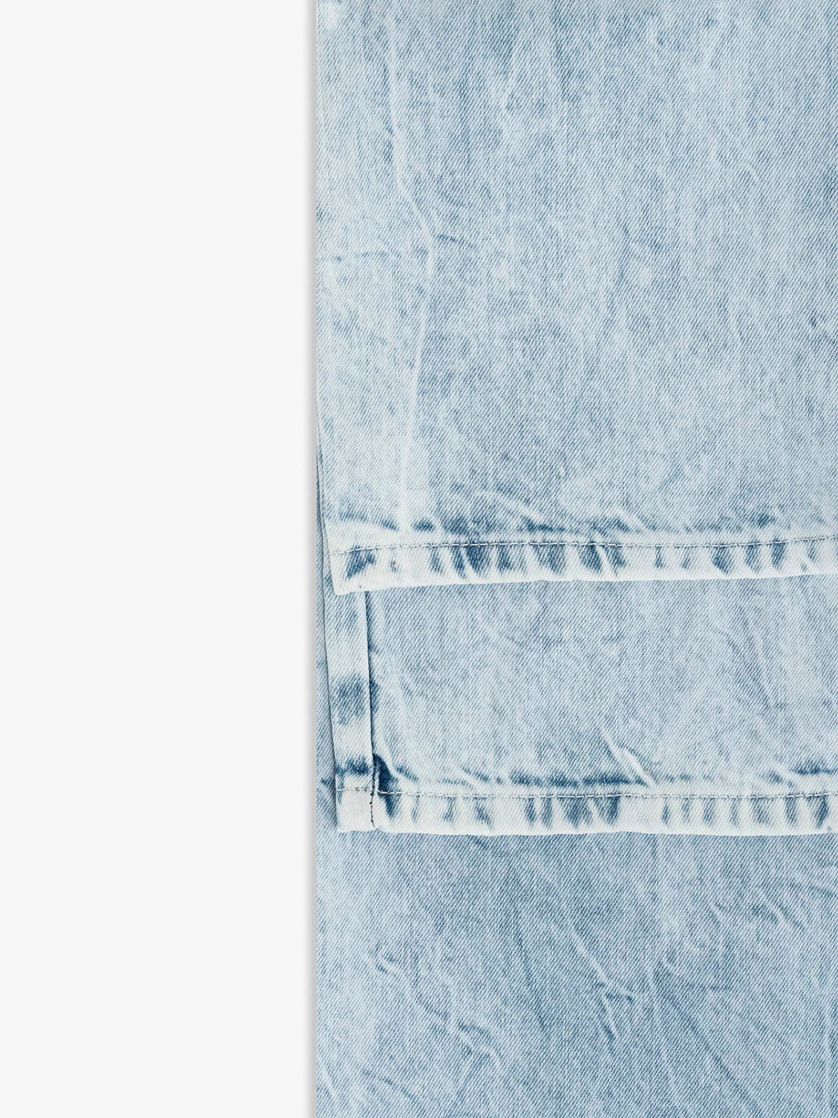 Jeans Relax Mujer Azul lavado