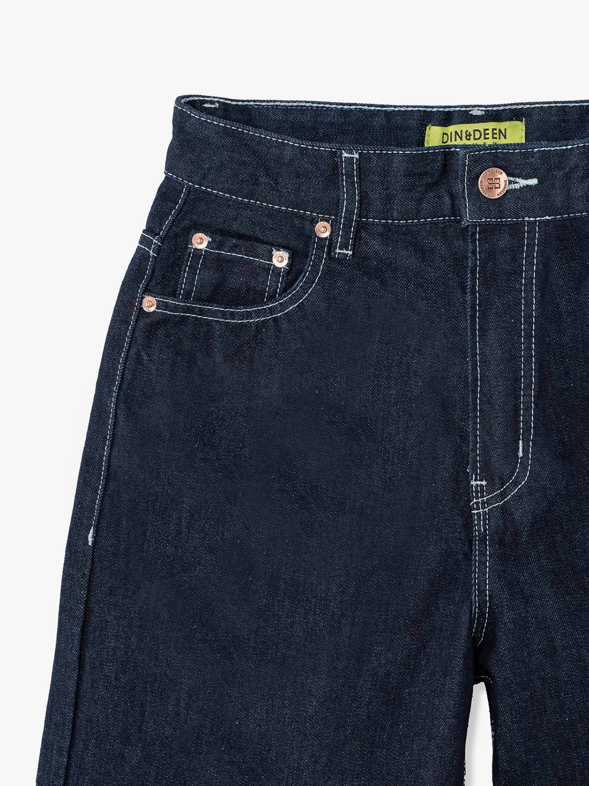 Jeans Loose Mujer Indigo