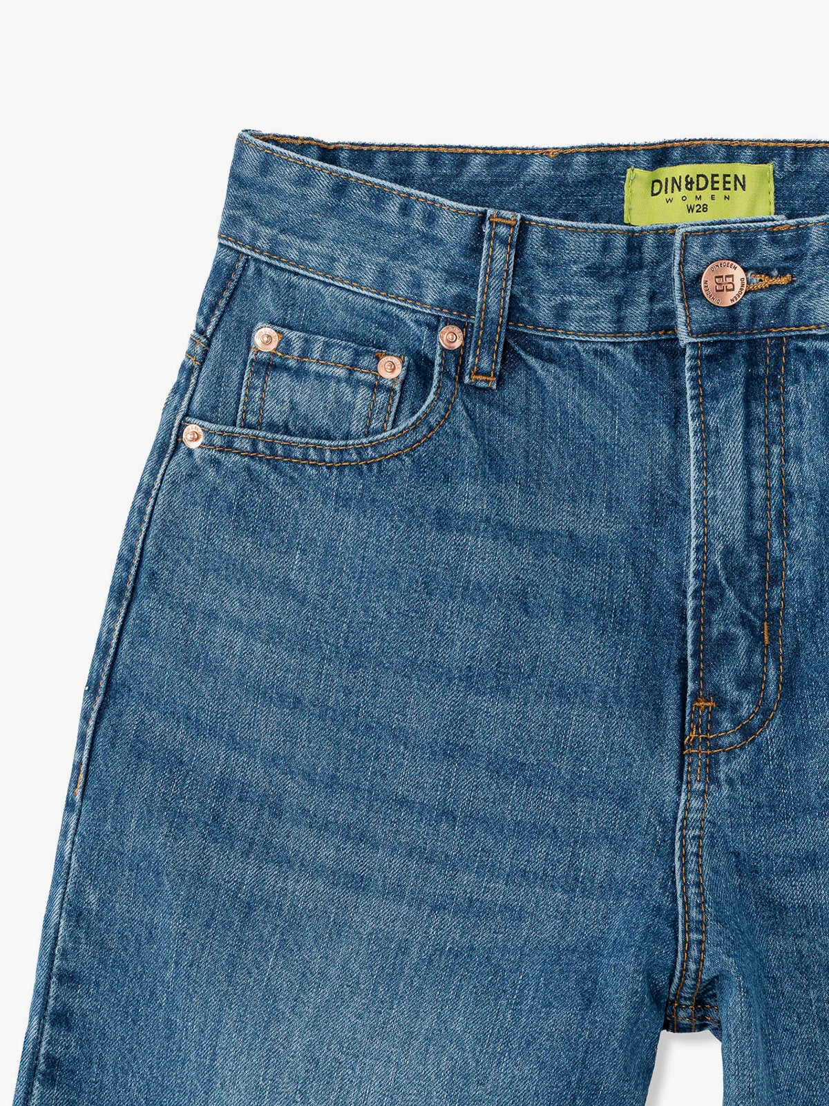 Jeans Loose Mujer Azul