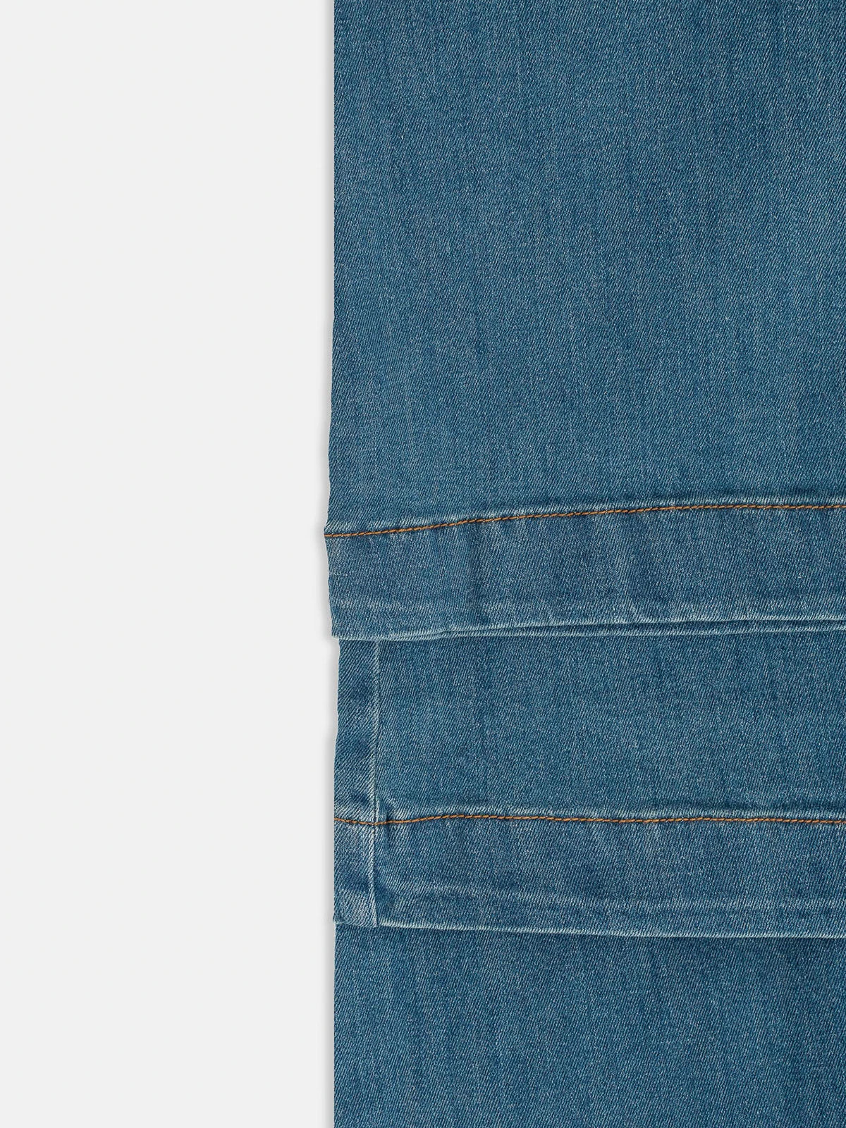 Jeans Flare Trumpet Mujer Azul Oscuro