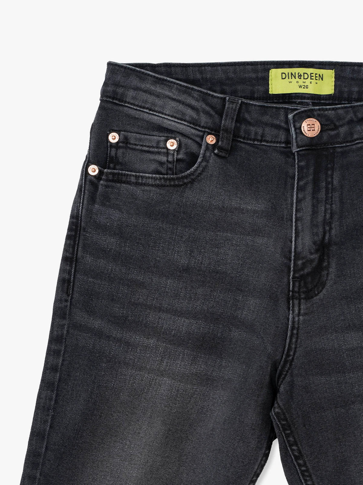 Jeans Flare Trumpet Mujer Negro