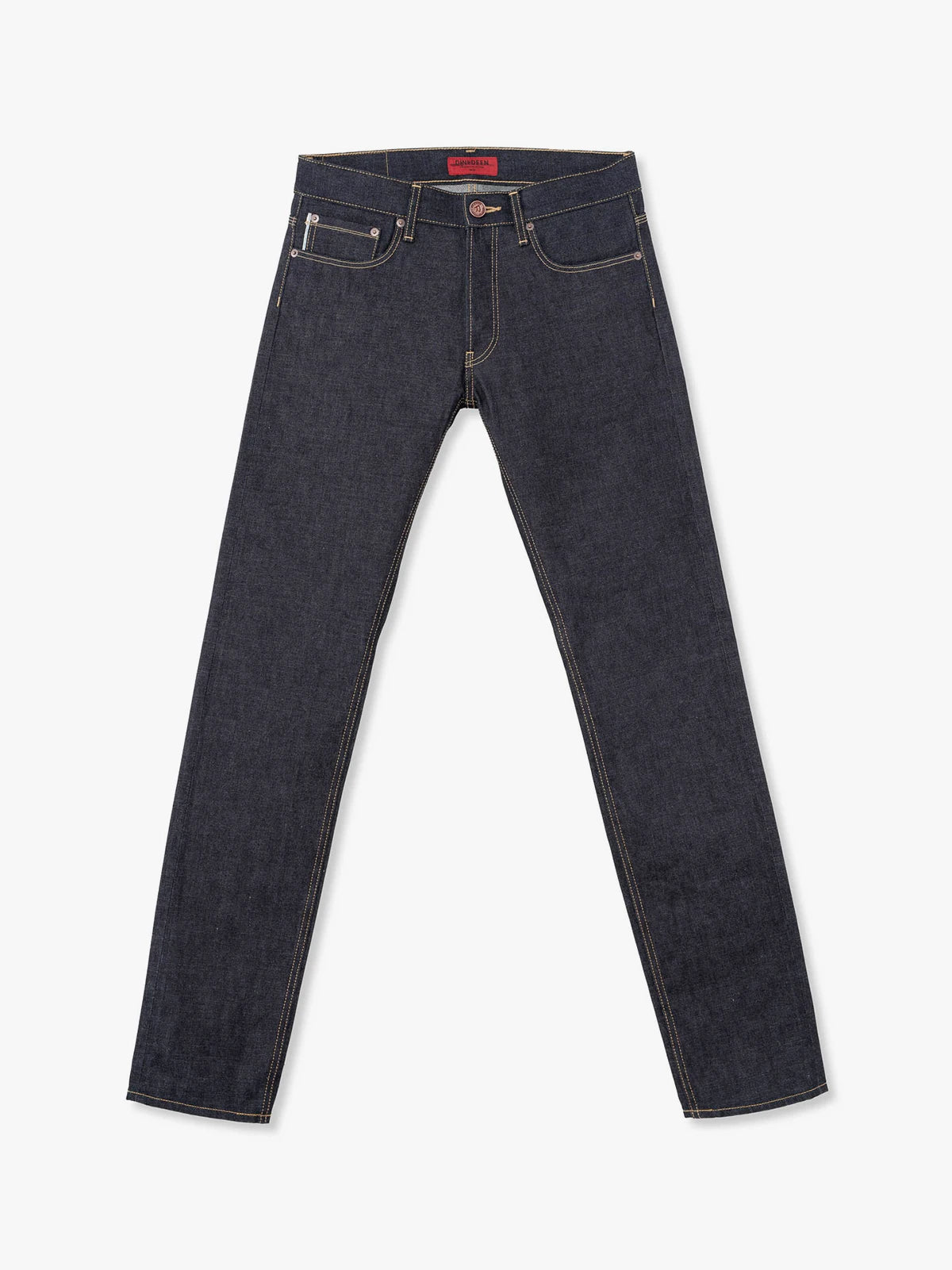 Jeans Katana Slim Raw Amarillo