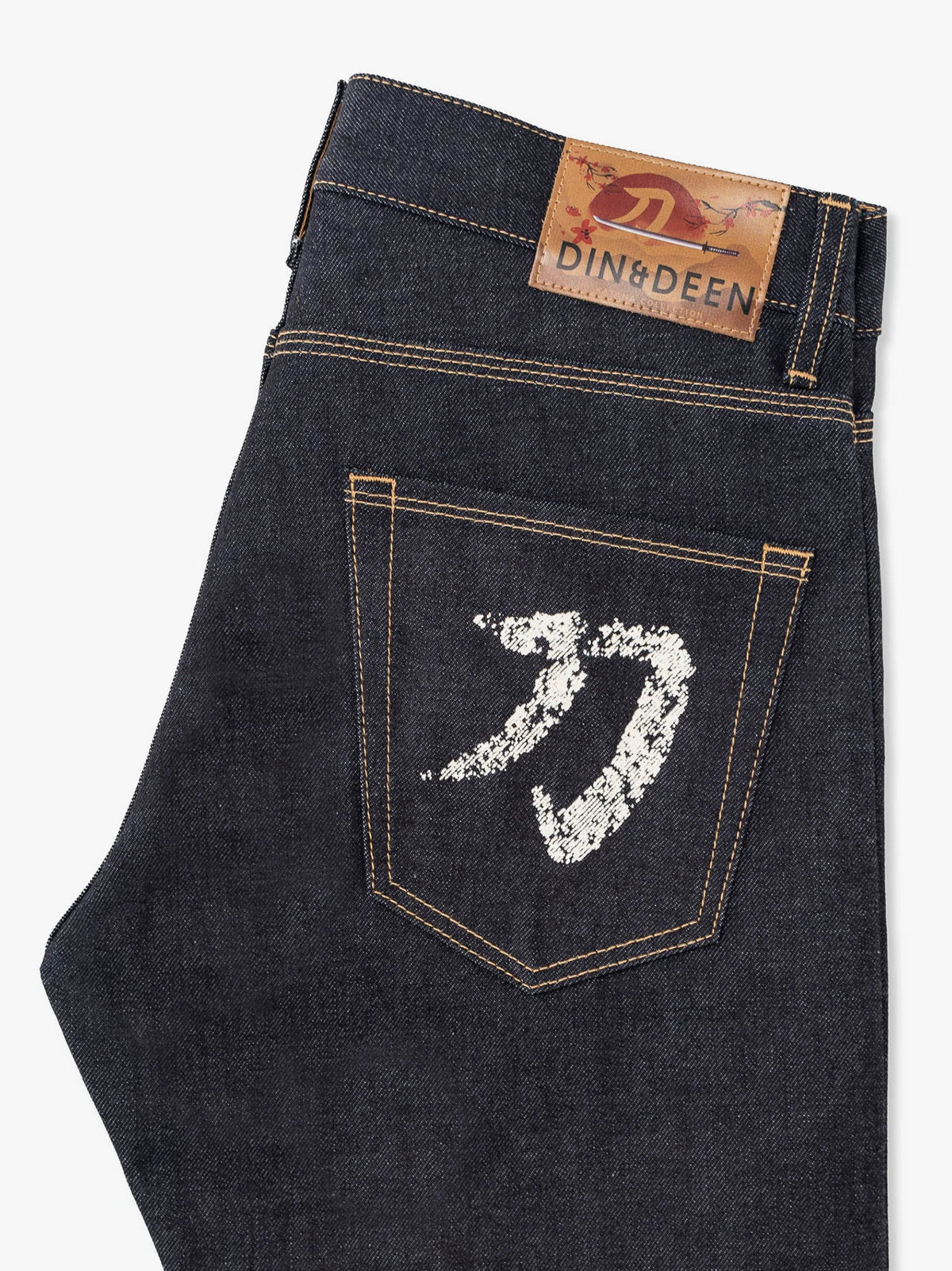 Jeans Katana Slim Raw Blanco