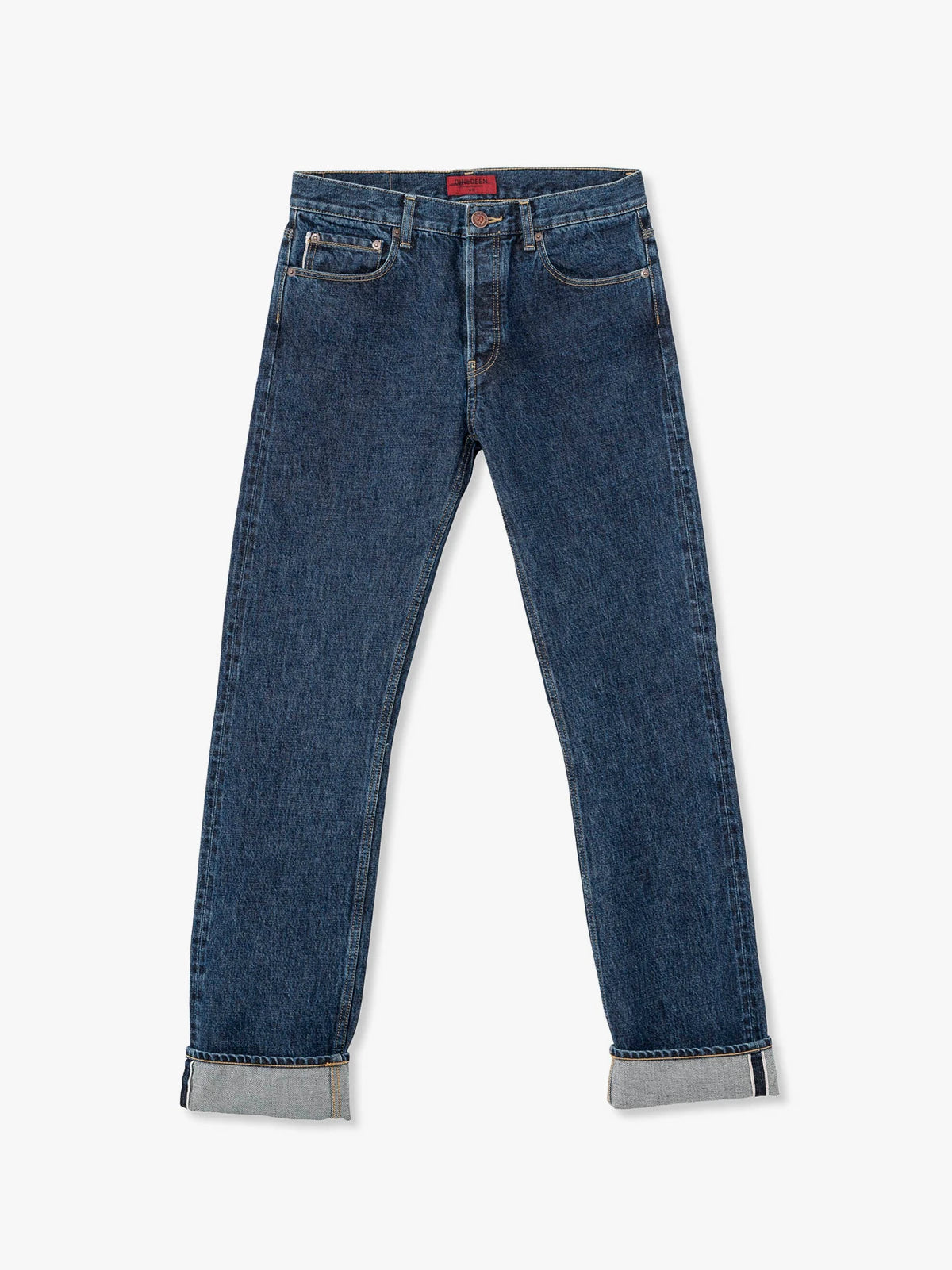 Jeans Katana Regular Washed Amarillo