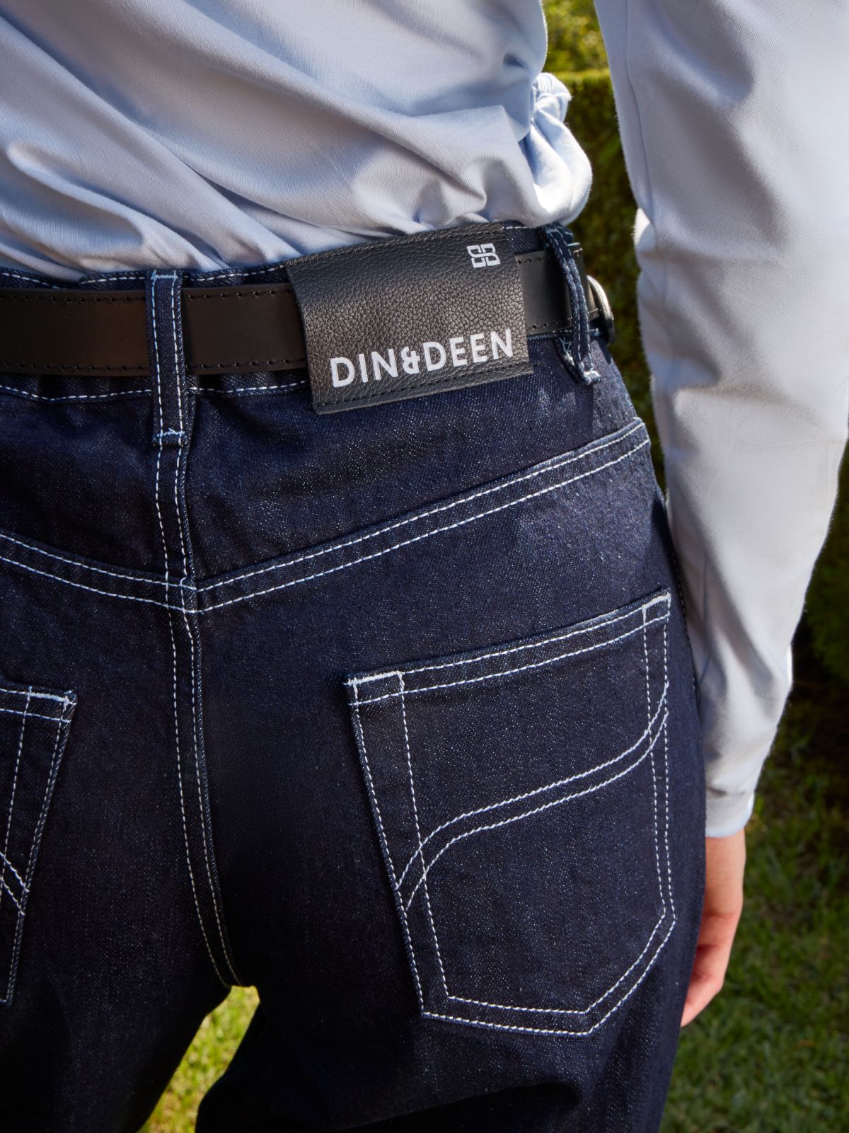 Jeans Corte Loose Indigo