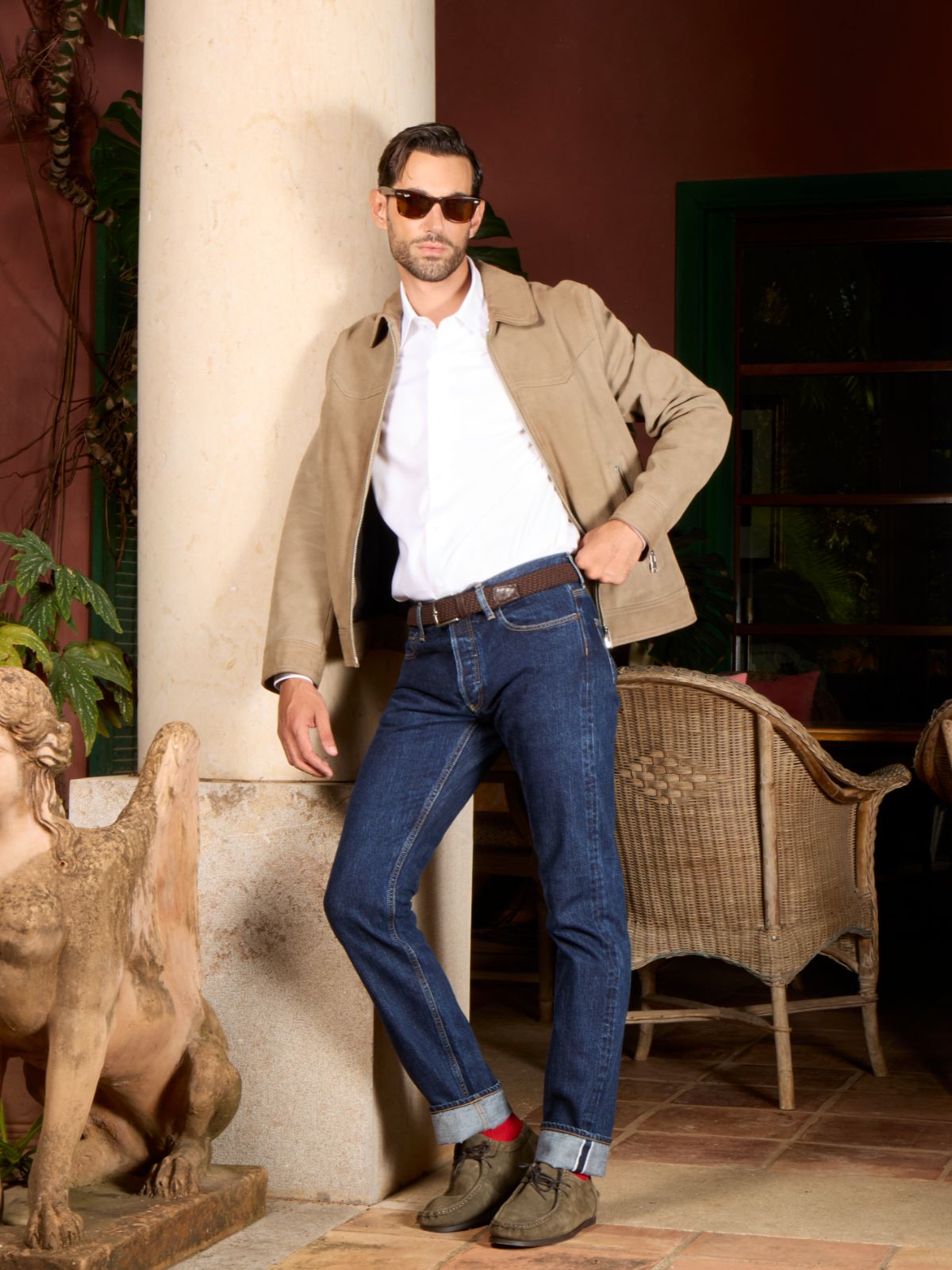 Jeans Slim Fit Denim Selvedge Washed