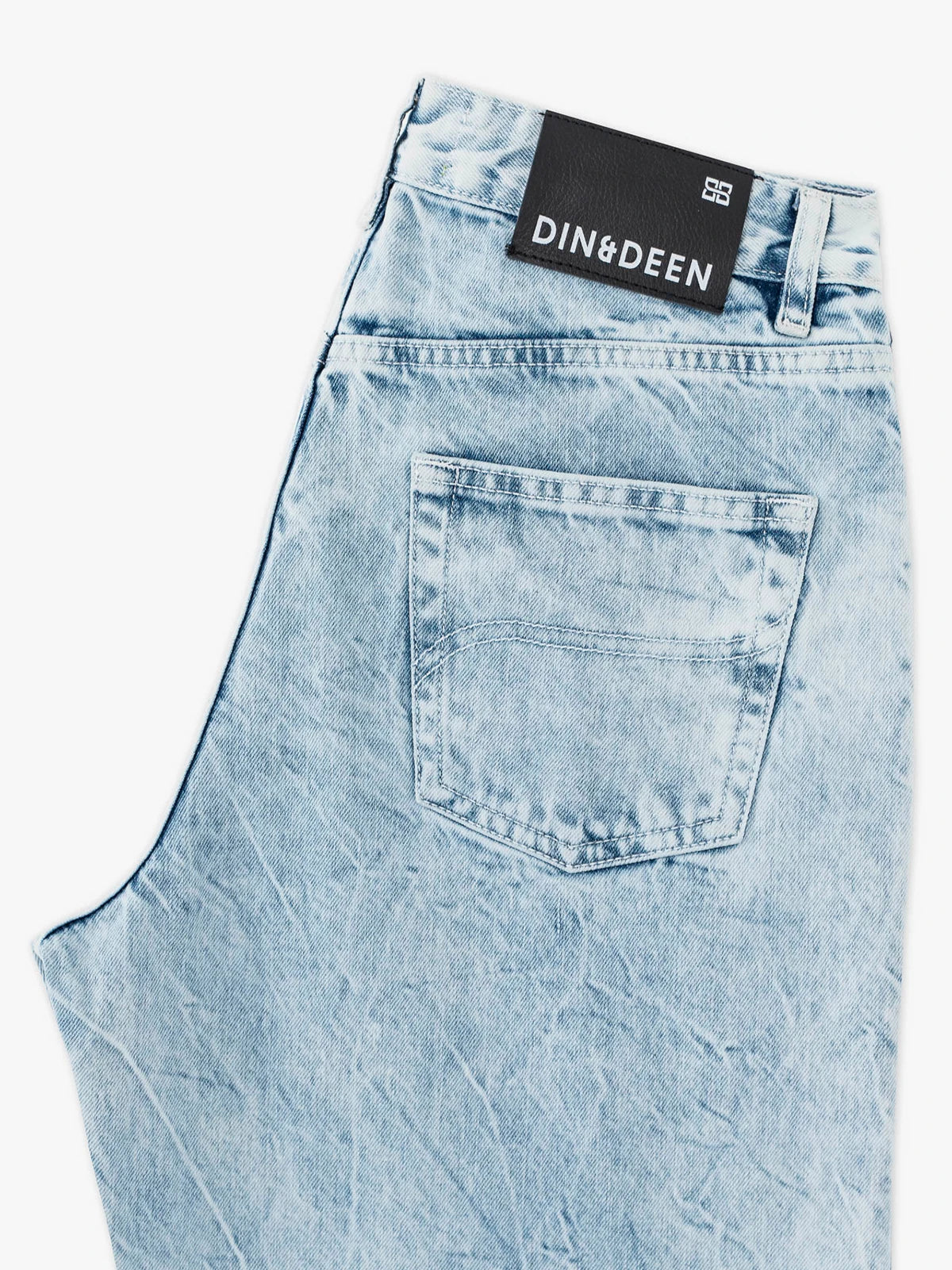 Jeans Relax Mujer Azul lavado