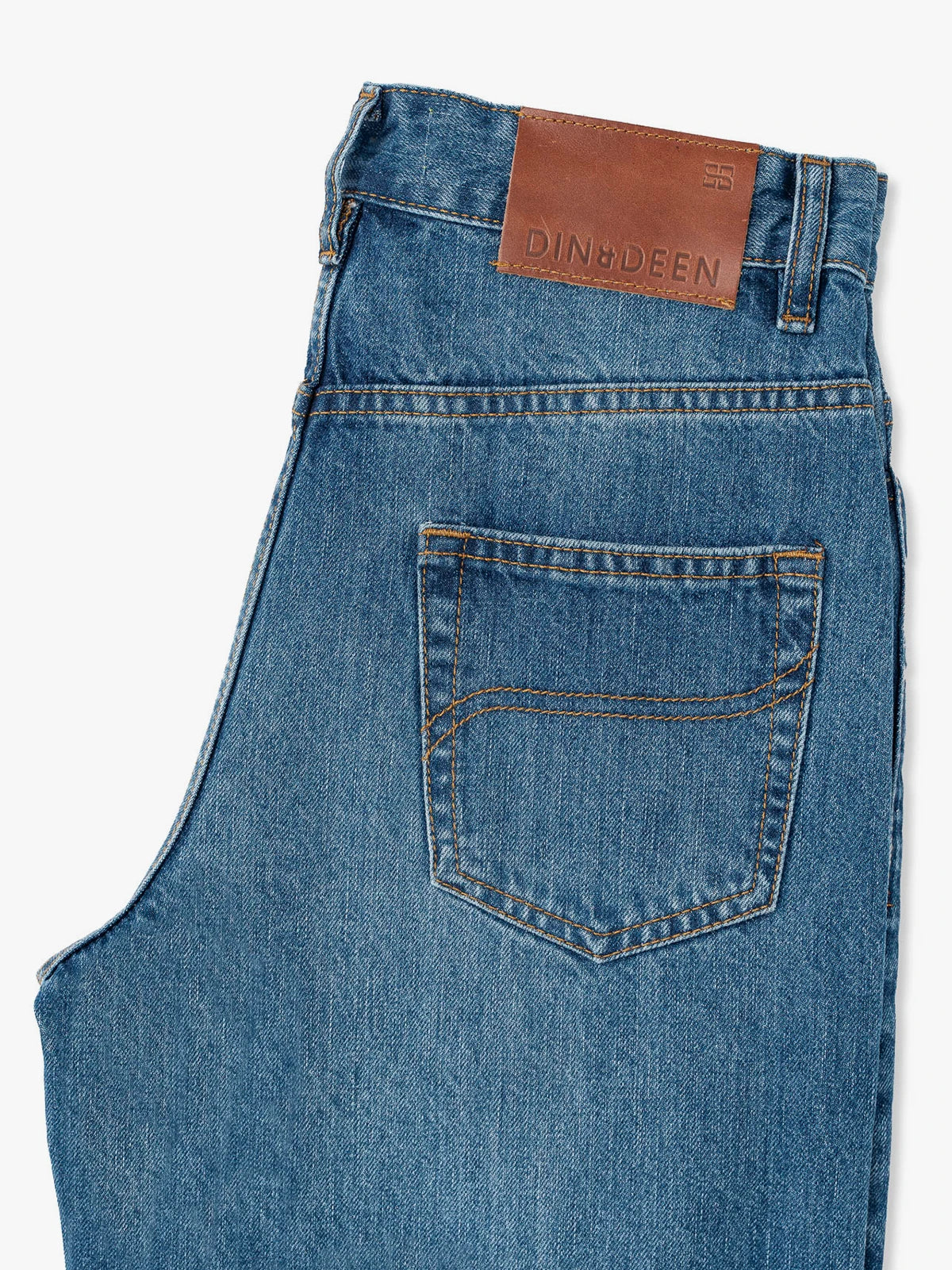 Jeans Loose Mujer Azul