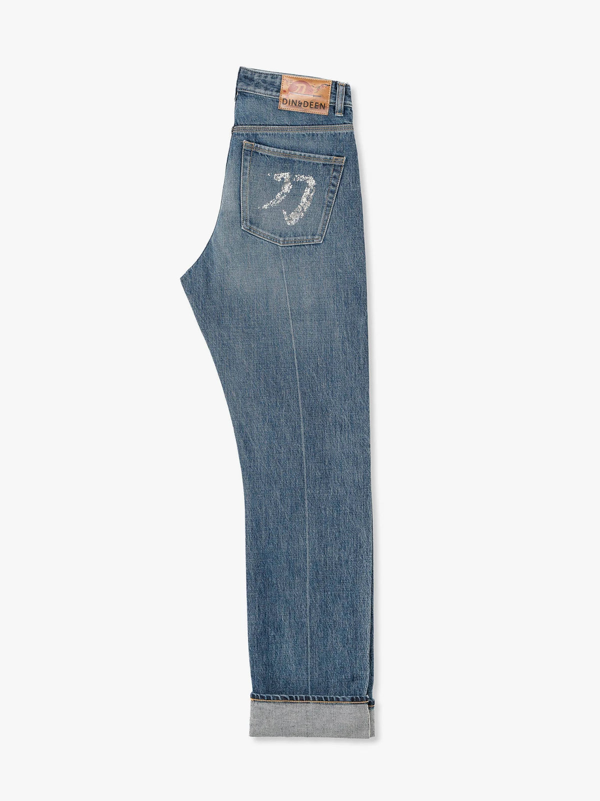 Jeans Katana Regular Washed Blanco Mujer
