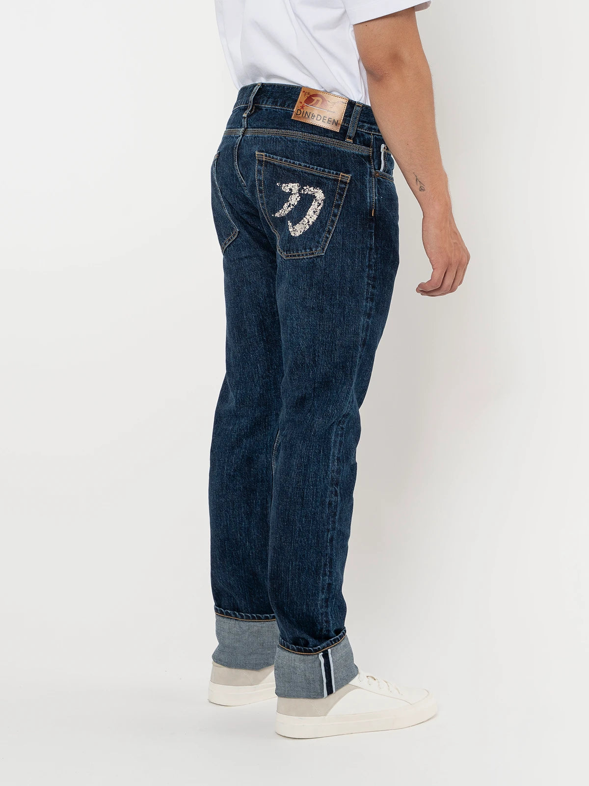 Jeans Katana Slim Washed Blanco