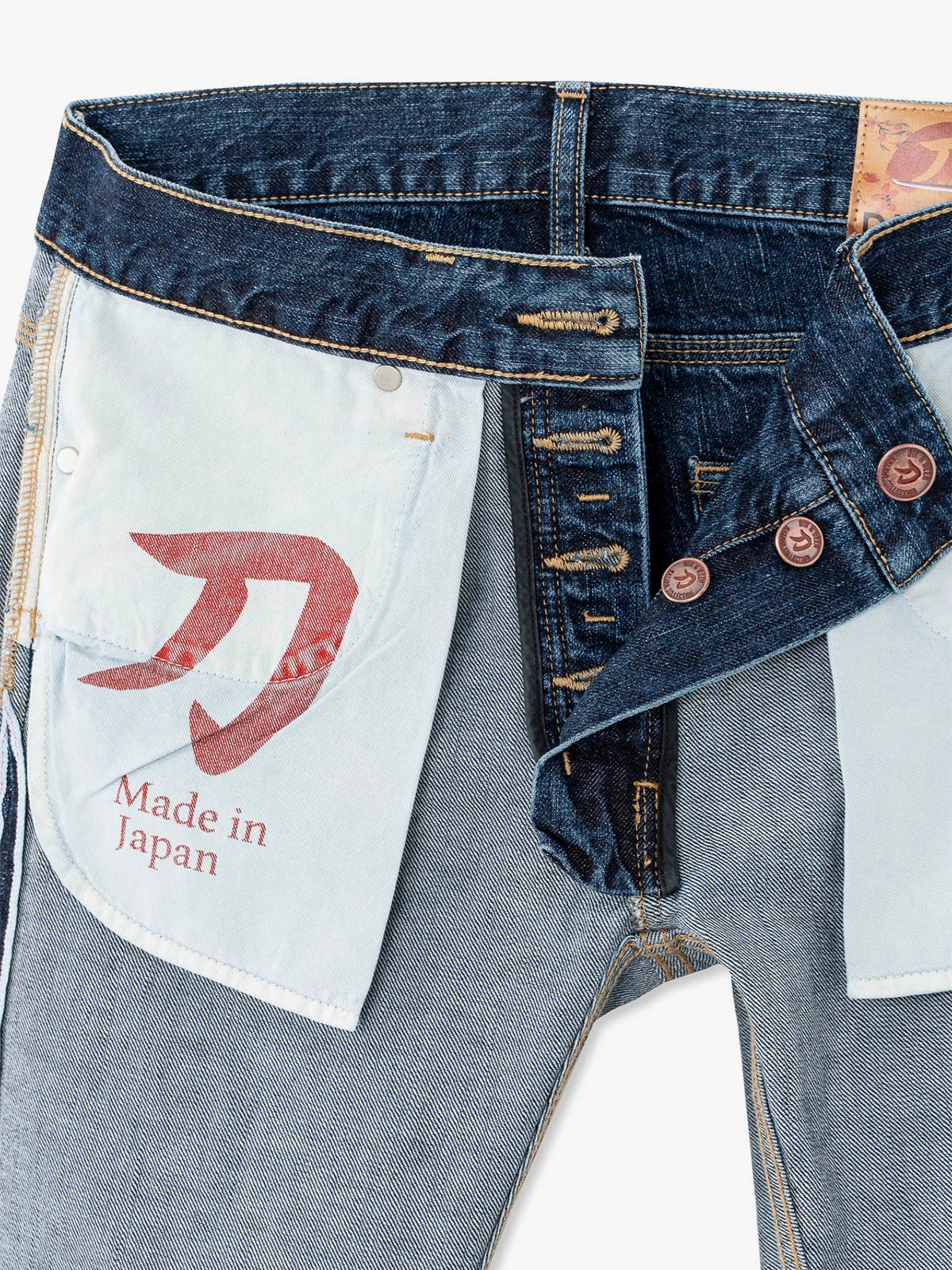 Jeans Katana Slim Washed Blanco