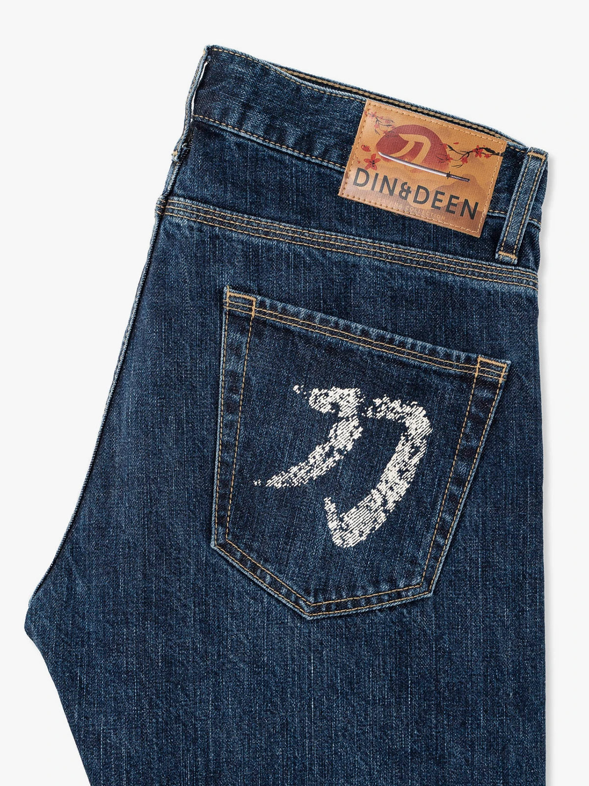 Jeans Katana Slim Washed Blanco