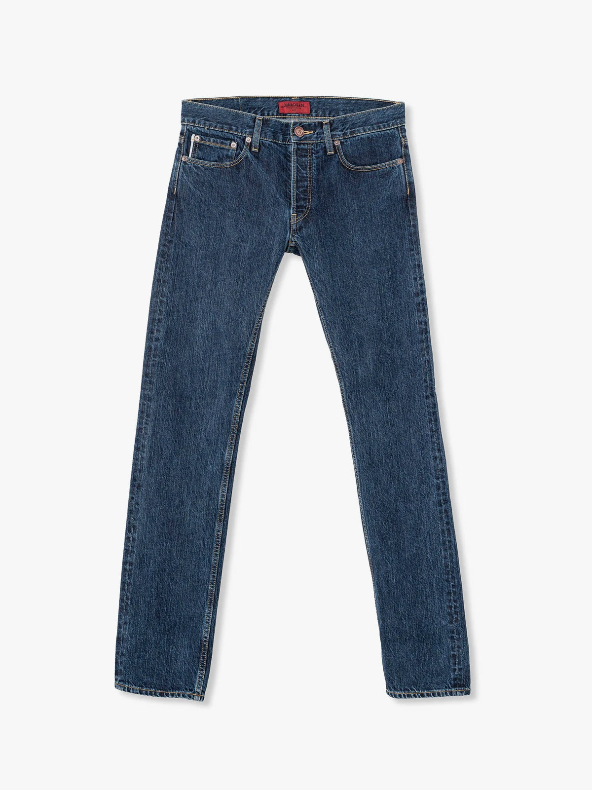 Jeans Katana Slim Washed Rojo