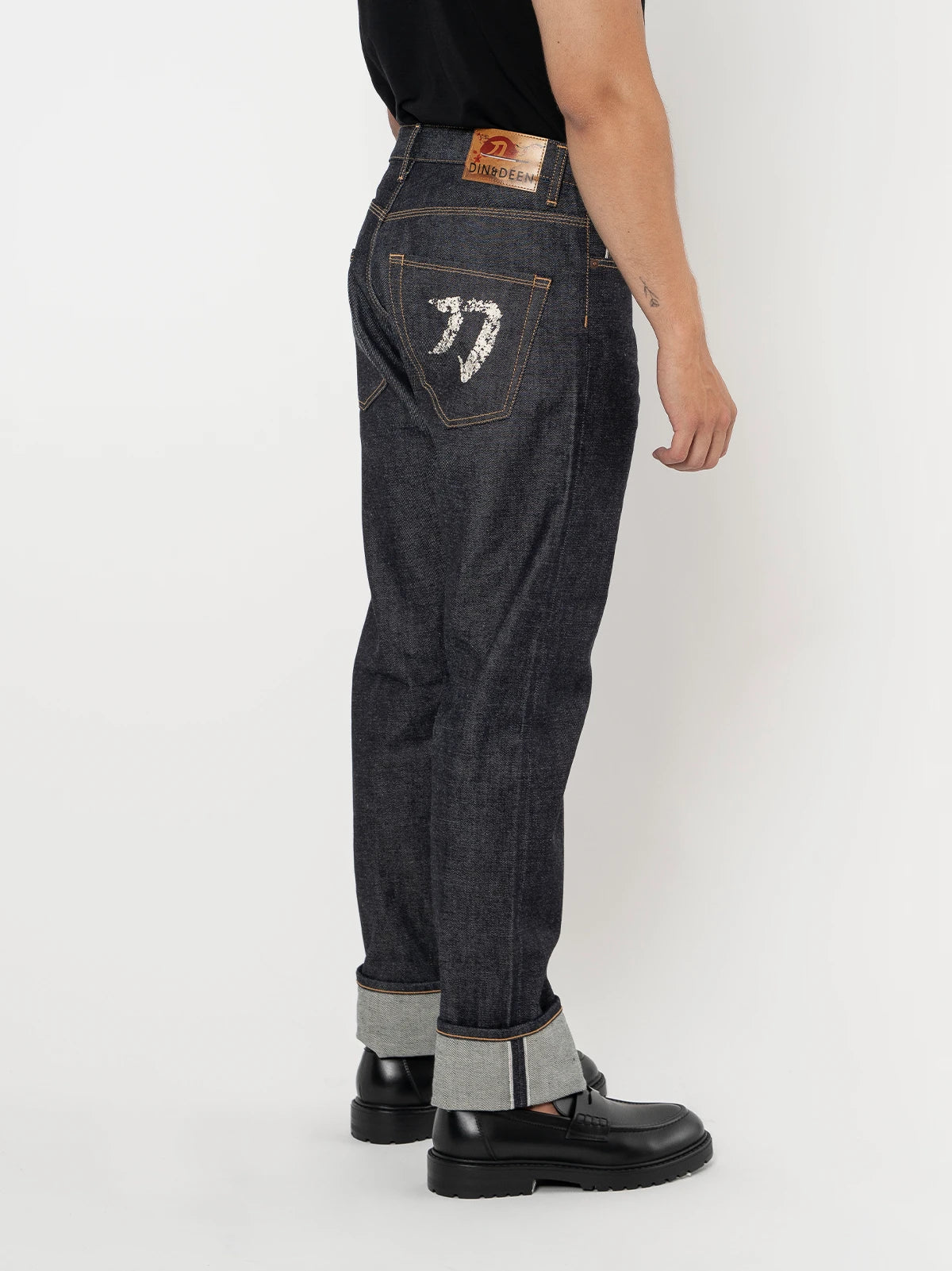 Jeans Katana Regular Raw Blanco