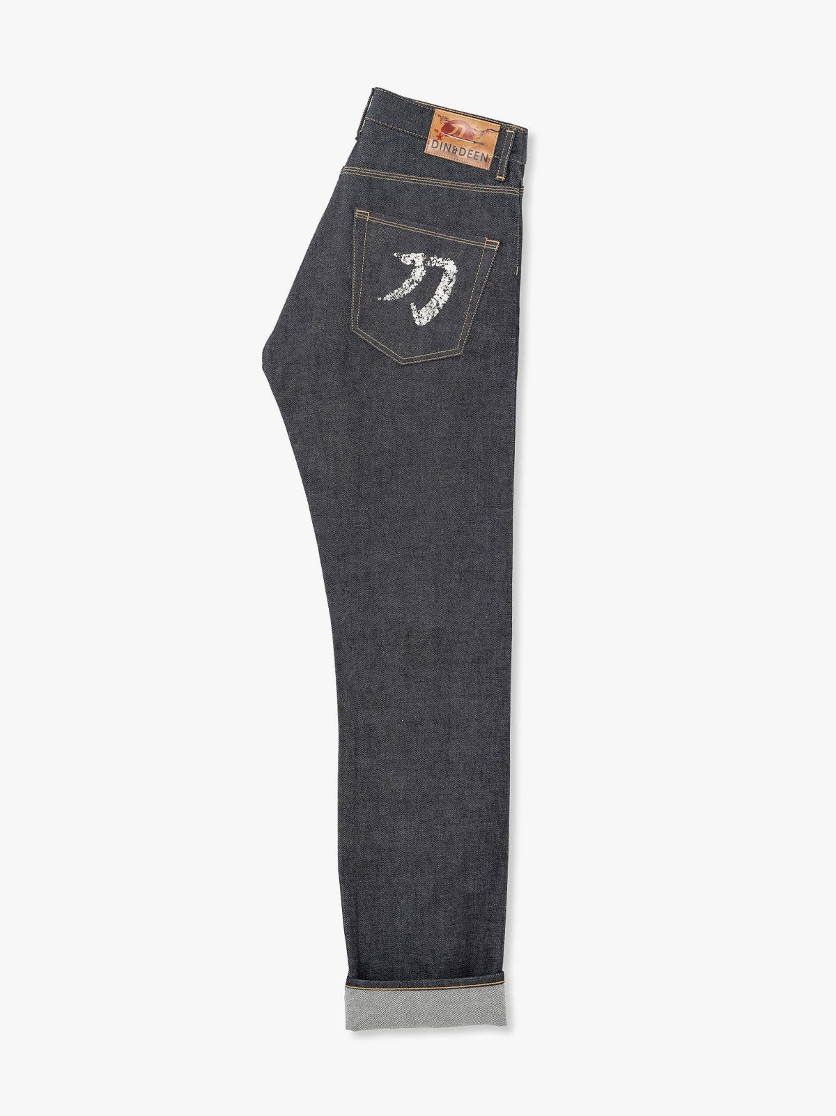 Jeans Katana Regular Raw Blanco