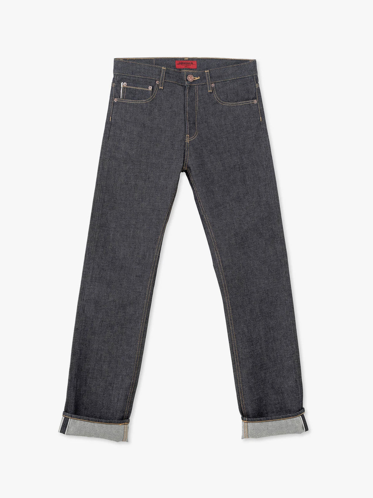 Jeans Katana Regular Raw Rojo