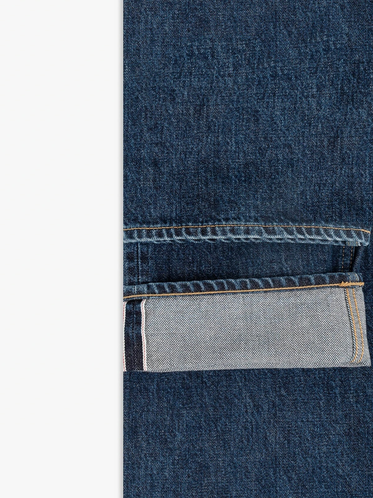 Jeans Regular Fit Denim Selvedge Washed