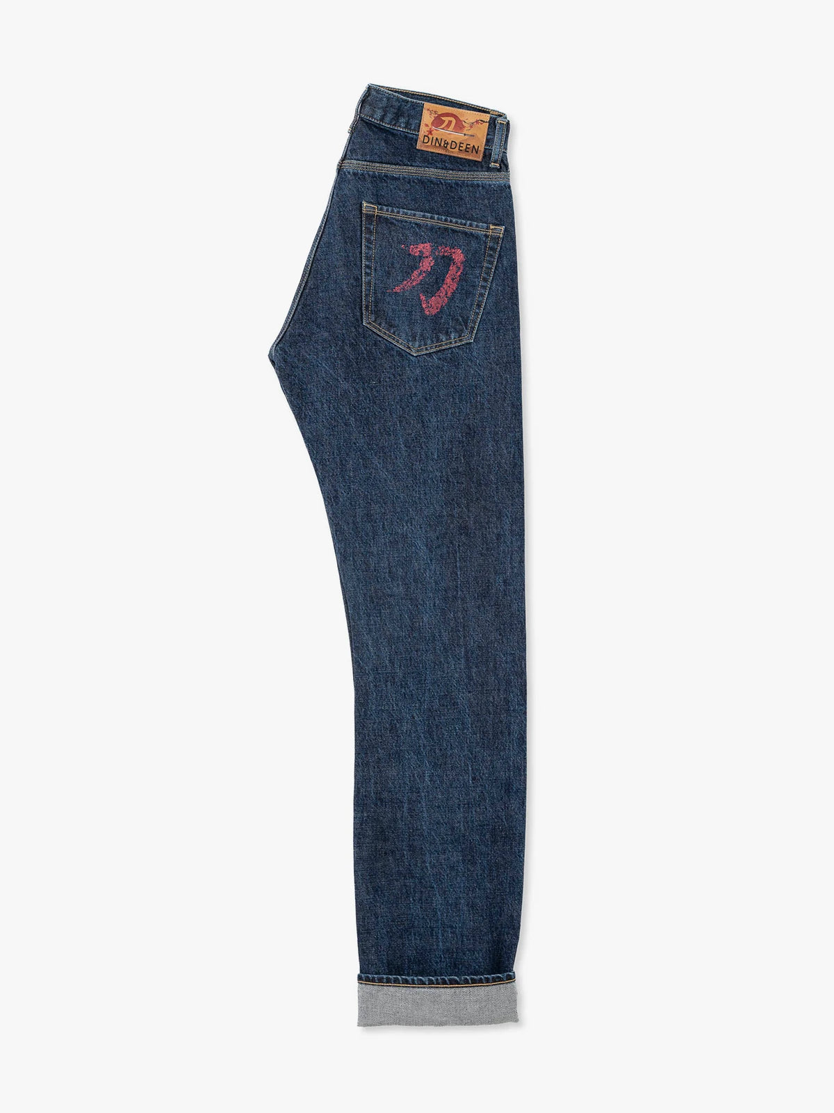 Jeans Katana Regular Washed Rojo