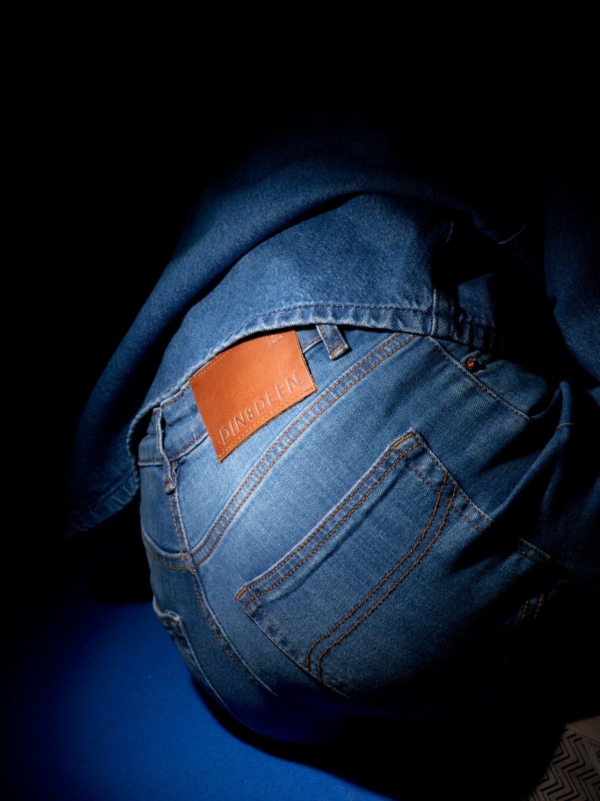 Jeans Corte Flare Trumpet Azul