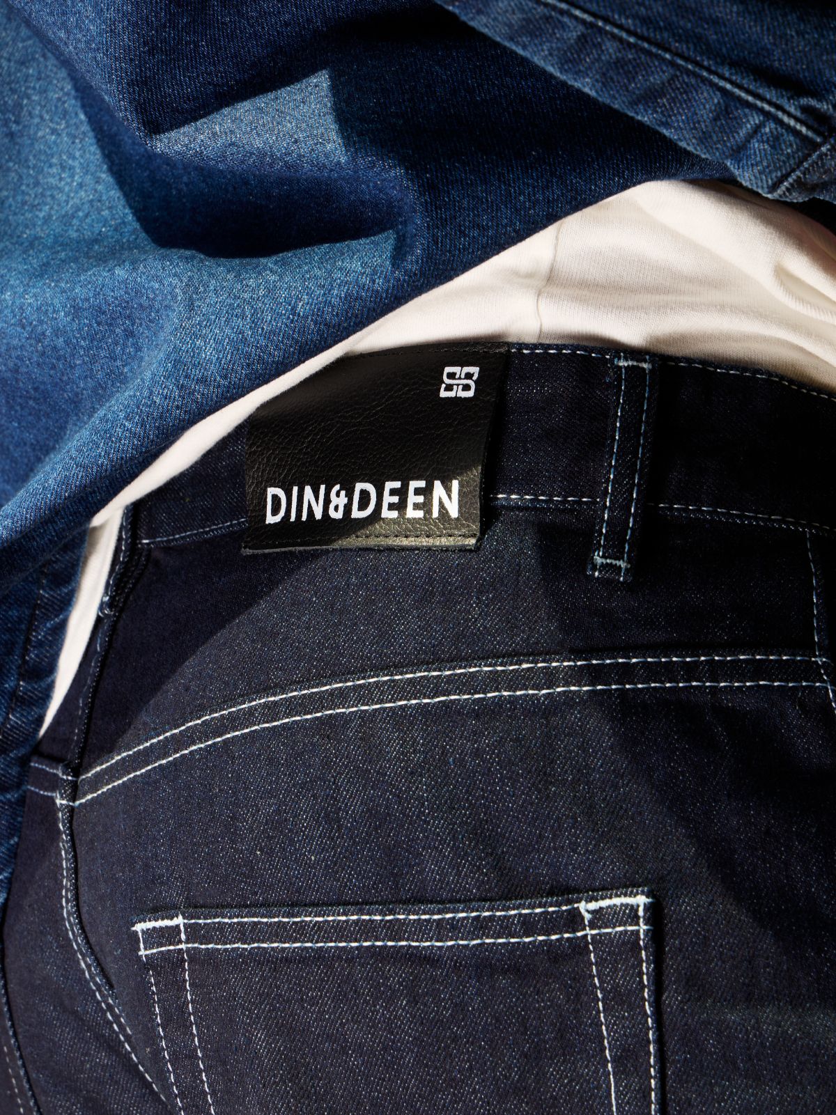 Jeans Corte Loose Indigo