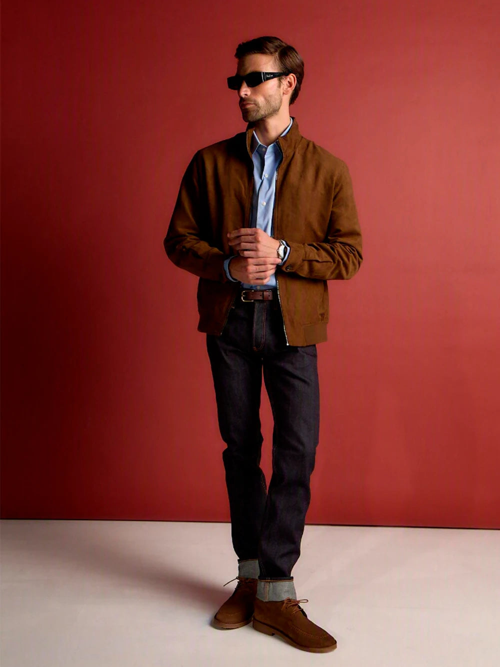 Jeans Slim Fit Denim Selvedge Blanco - DIN&DEEN